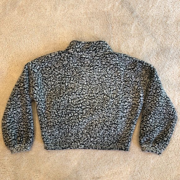 NWOT Express One Eleven Women's Sherpa Fleece Full Zip Up Jacket Coat Sweatshirt - Picture 6 of 15